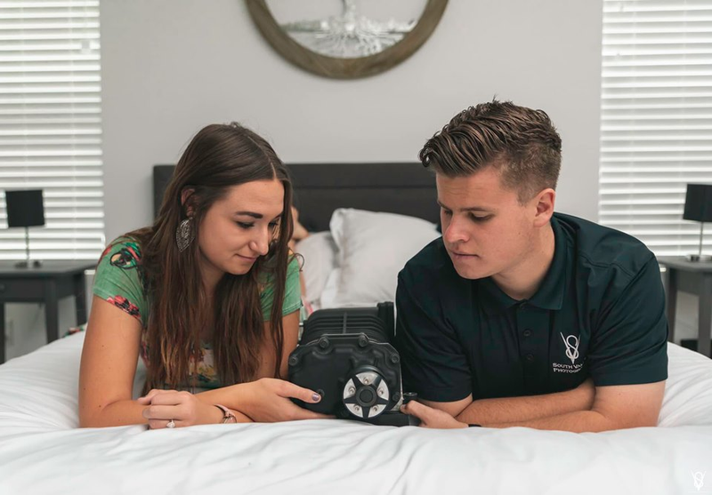 Illustration for article titled Couple Takes Baby Pictures with Supercharger After Mom Pressures Them for Grandchildren